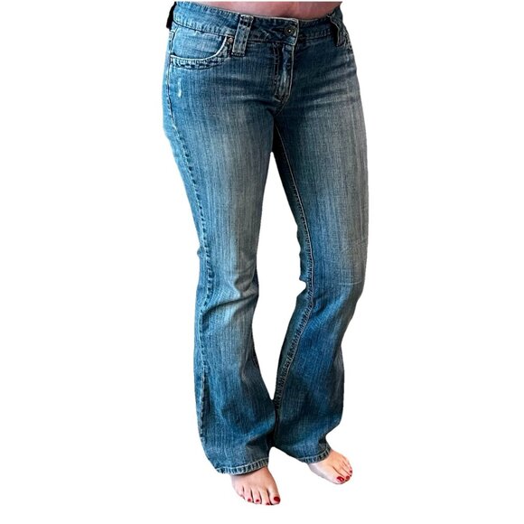 Hydraulic Bootcut Women’s Jeans Low Mid Rise Stretch 5/6 - Picture 1 of 12